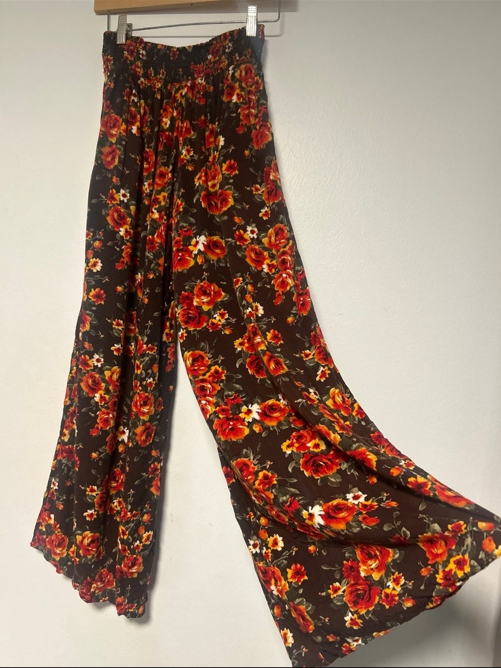 Free People Lov Project Floral Flowy Pants S Women’s